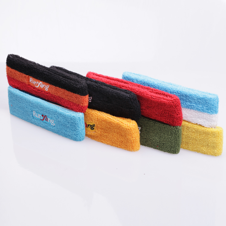 High quality athletic headbands wholesale workout sweatbands for women head