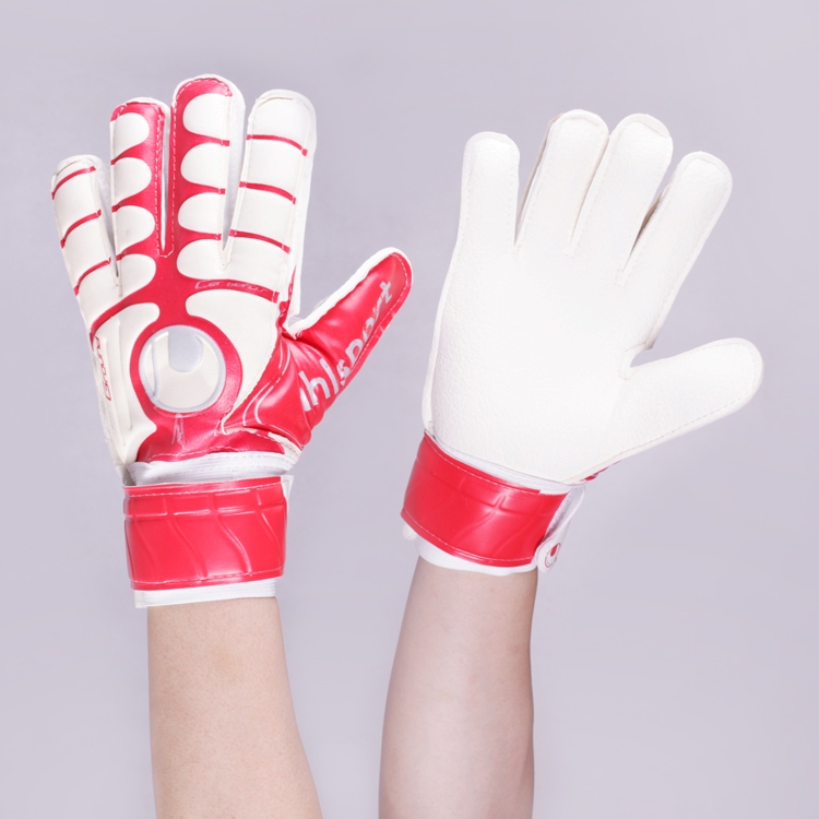 High quality football gloves, Non-Slip Latex Foam Football Goalkeeper Gloves with Fingersave