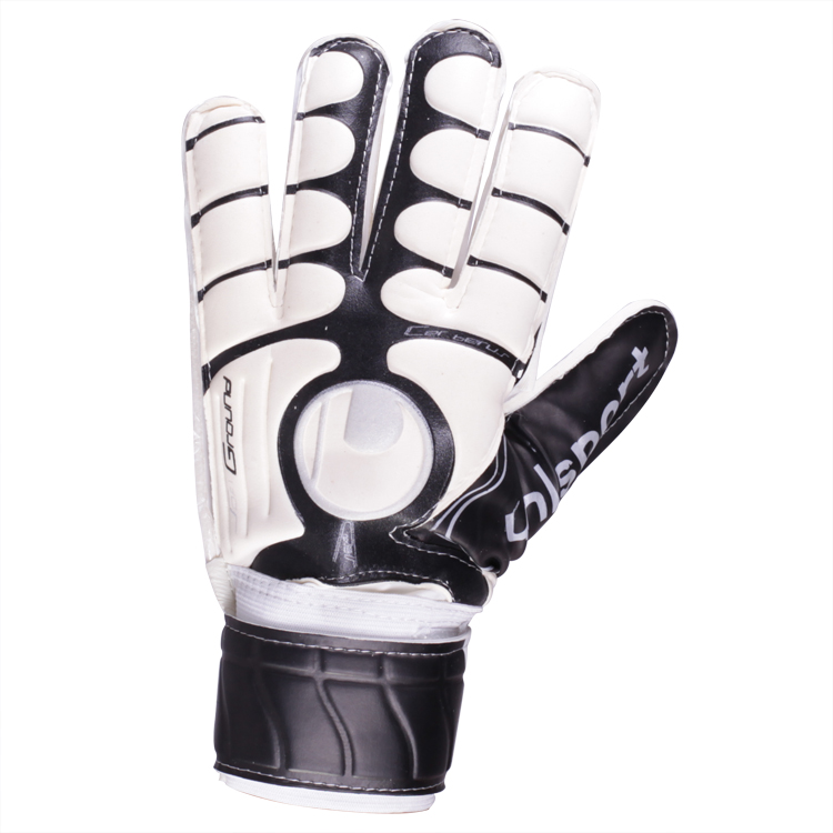 High quality football gloves, Non-Slip Latex Foam Football Goalkeeper Gloves with Fingersave