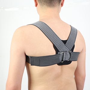 China manufacturer back belt for men and women adjustable upper back brace to support neck back and shoulder