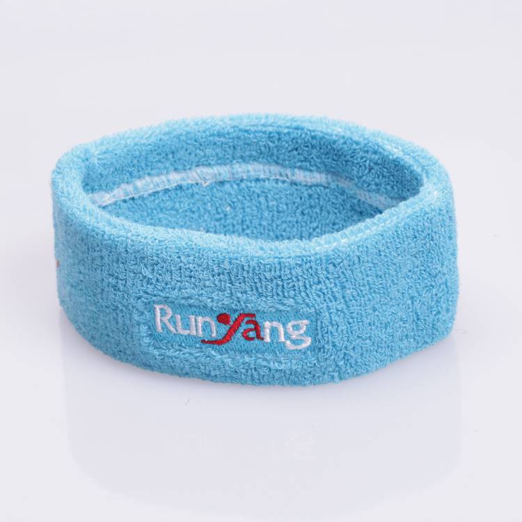 Factory custom logo Elastic cotton Sweat yoga Headbands Non-Slip Headbands for Running