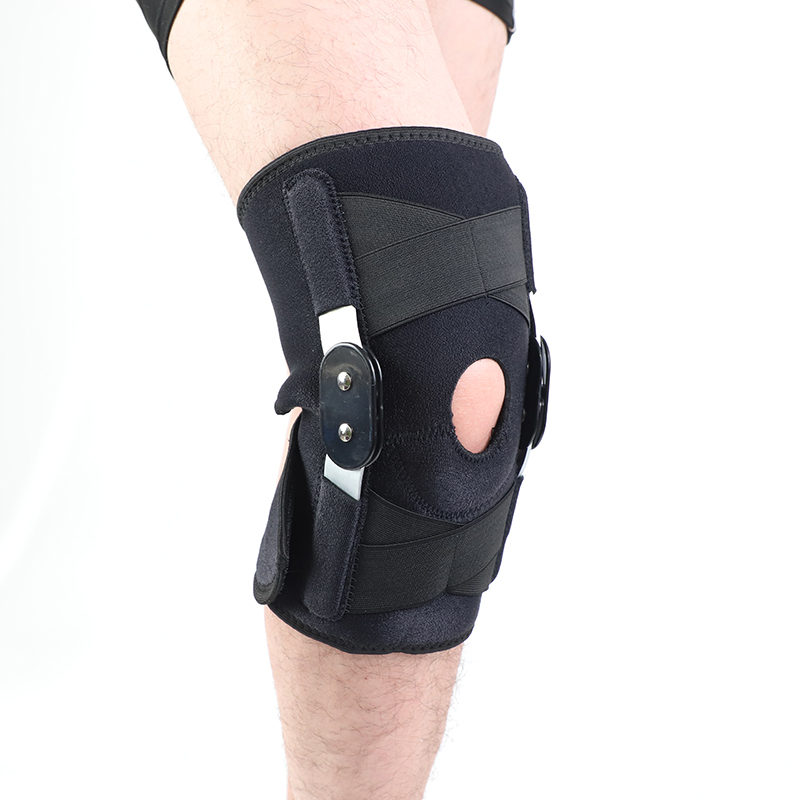 High quality Hinged Knee Support 6137 Adjustable Pain Relief OEM & Wholesale