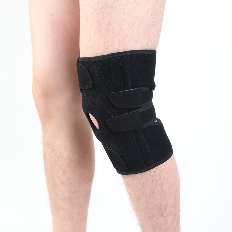 Adjustable Neoprene Knee Sleeve with patella cutout  factory 7535