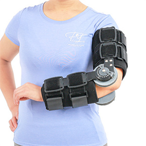 Hinged Elbow Brace Elbow Contracture Orthosis, Shoulder Sling Stabilizer for Post Elbow Brace Stabilizer Splint Arm Injury Recovery Support