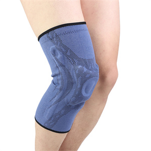 Elastic Compression Knee Sleeve 4-Way Elastic Brace with Strays For Stability Recovery Injury Sports