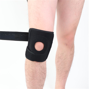 Adjustable Neoprene knee brace with spring Breathable & anti-slip 3635