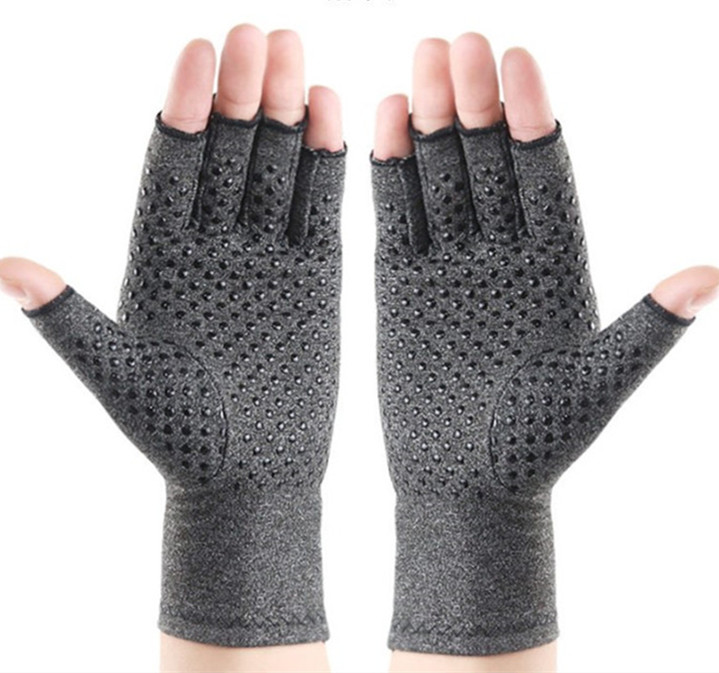 China Manufacture anti-slip cycling riding sport half finger gloves arthritis treatment gloves