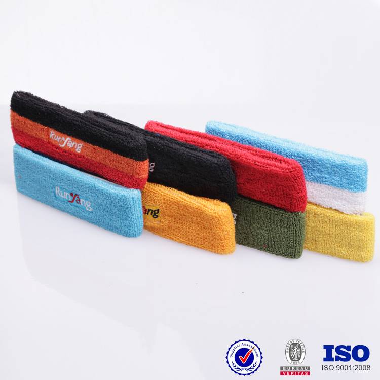 High quality athletic headbands wholesale workout sweatbands for women head