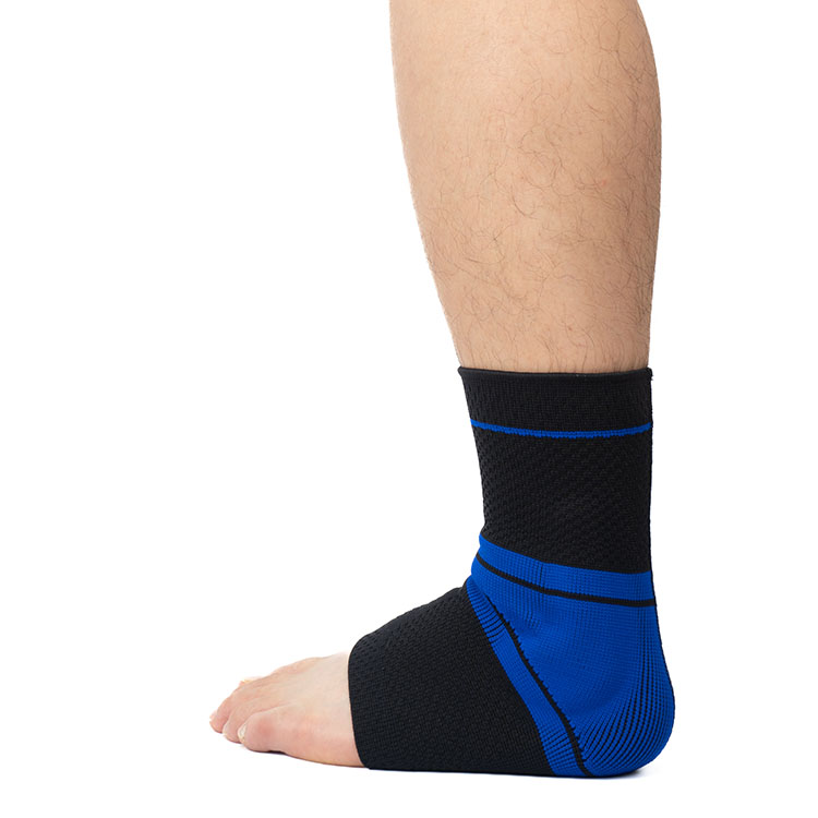 Factory Hot Selling Knitted Ankle Guard with Silica gel Compression ankle Socks 2301