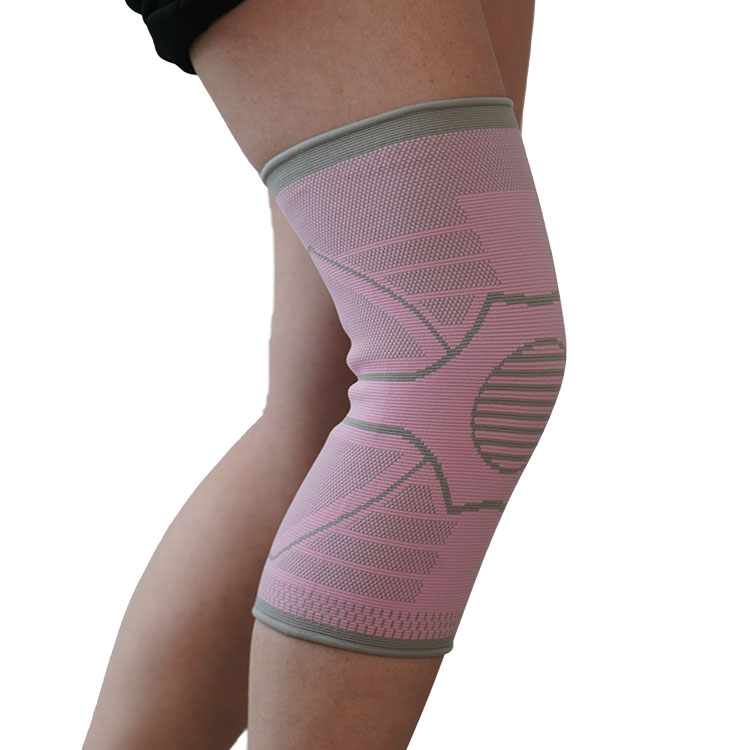 New high quality Breathable Elastic Nylon fitness knee brace wholesale