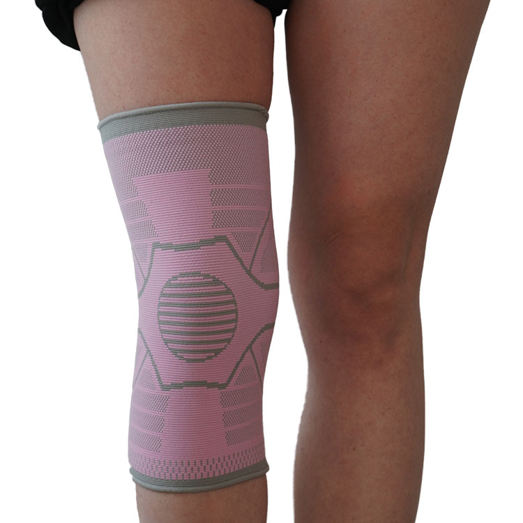 New high quality Breathable Elastic Nylon fitness knee brace wholesale