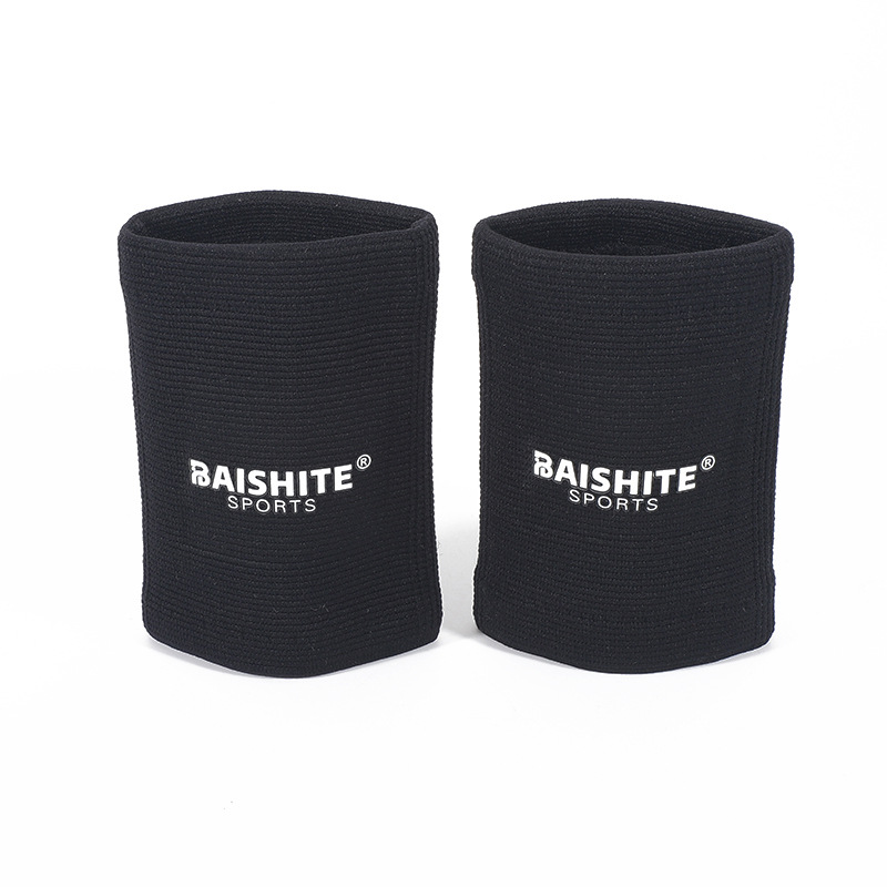 Adjustable Black color four ways pull knitting compression wrist brace 6003