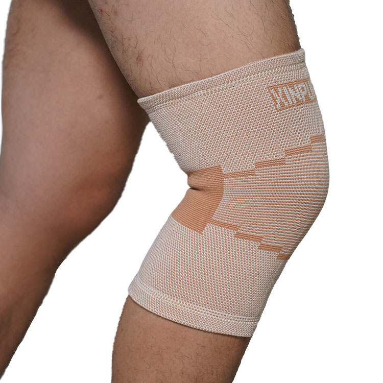OEM Factory Wholesale Breathable Knitted Elastic Knee Sleeve 3203