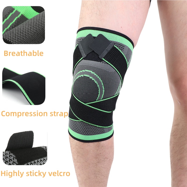 Best selling Wholesale 3D Compression Knee Brace, OEM/ODM Supported