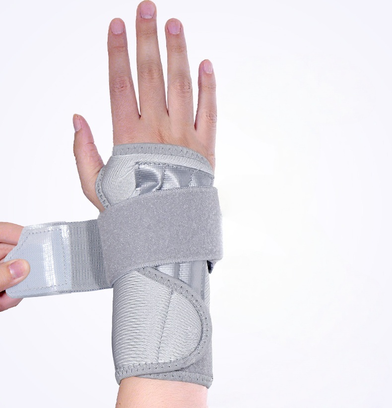Elastic Wrist Brace with Splint Support - Ideal for Carpal Tunnel, Gym & Typing