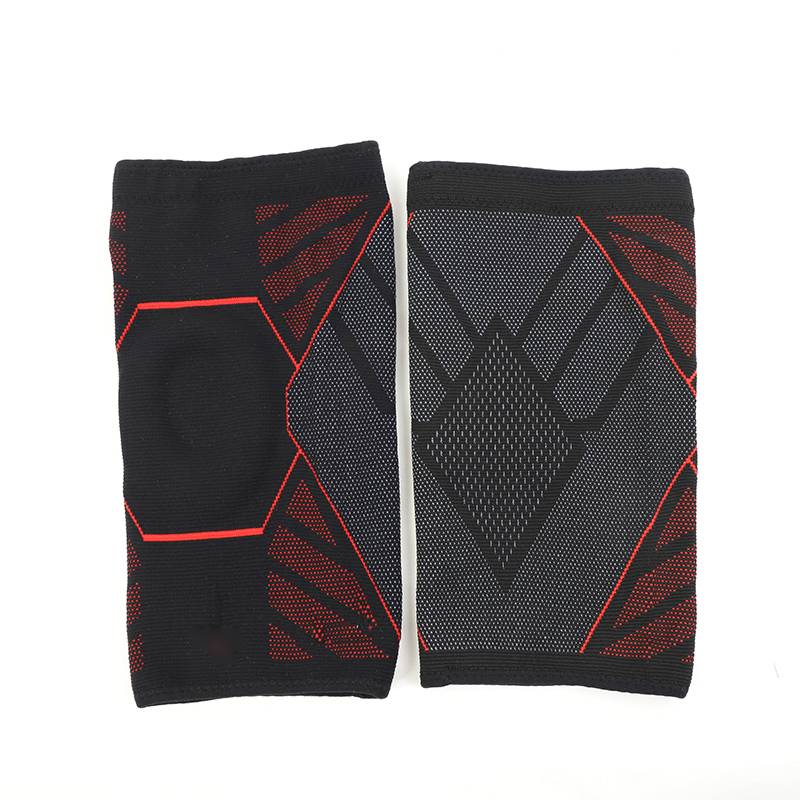 Factory Wholesale Silicone Knee pad with Spring Stabilizer for Basketball