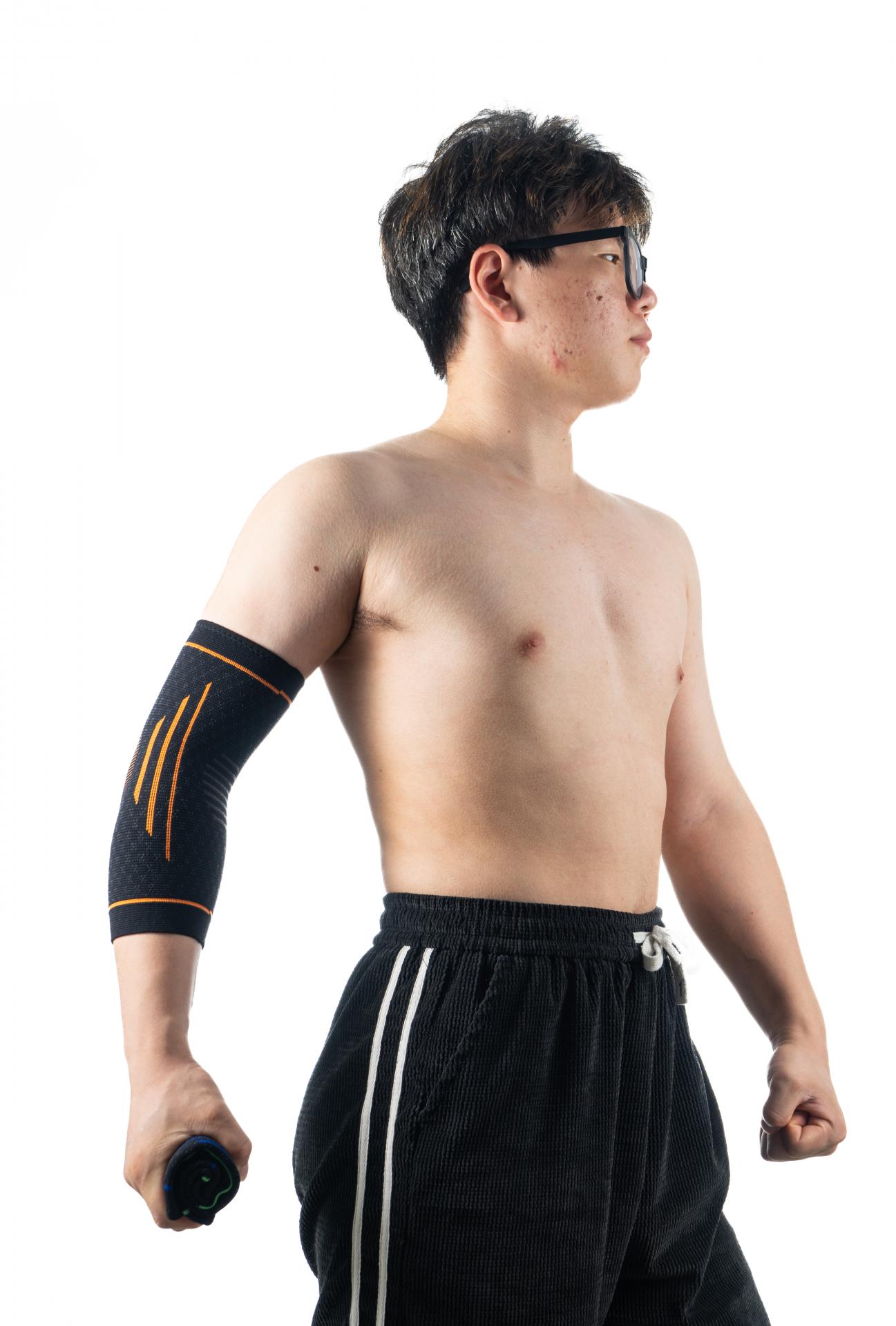 Wholesale custom logo comfortable compression elbow support pad 2202