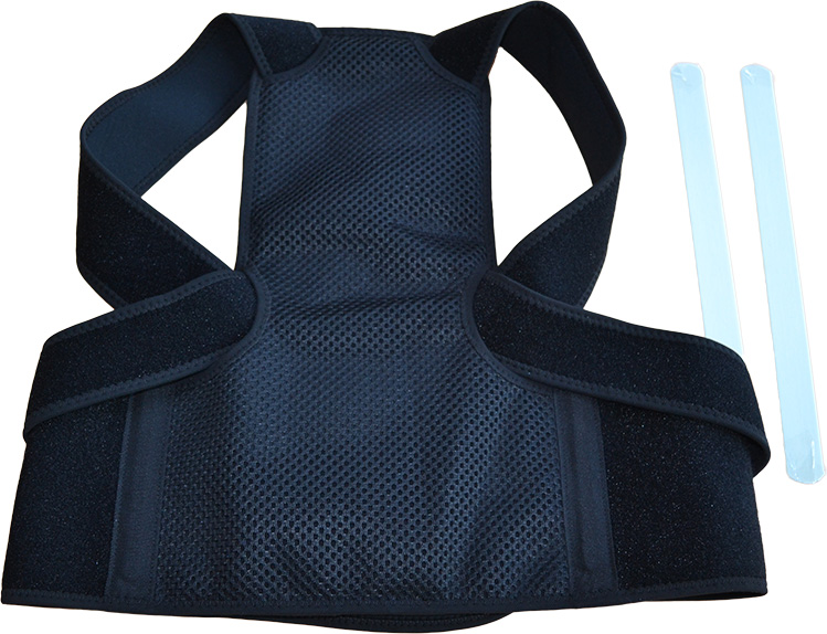 Wholesale soft unisex upper back brace trainer shoulder bandage back posture corrector