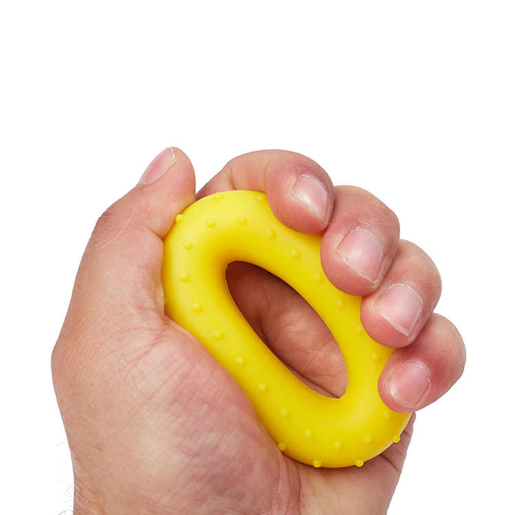 Factory supply Silicone Gel Hand and Finger Exercises Hand Exerciser Squeezer